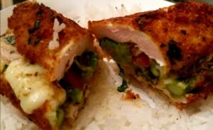 Spicy petto di pollo ripieno