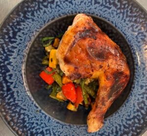 PICCANTE POLLO E VERDURE AL FORNO 