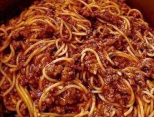 Spaghetti alla vecchia maniera